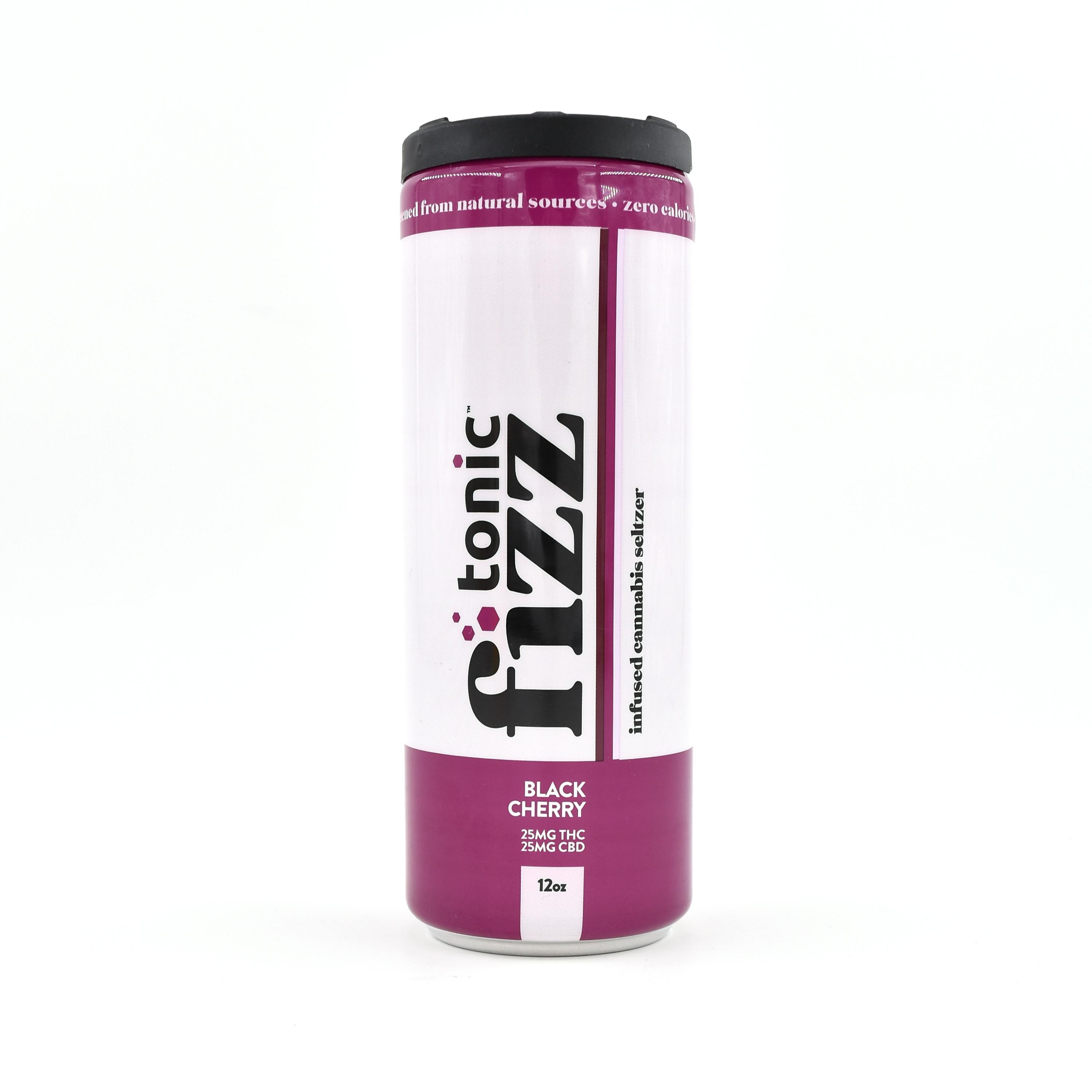 11 Black Cherry Tonic Fizz (12 oz) 0.025g Edibles Tonic
