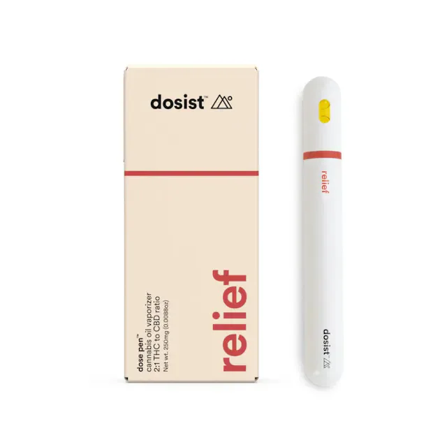 Dosist - Relief 2:1 THC:CBD - Disposable Vape - .25g - 0.25g by dosist | Buy Online White Plains NY Dosist - Relief 2:1 THC:CBD - Disposable Vape - .25g - 0.25g by dosist | Buy Online White Plains NY