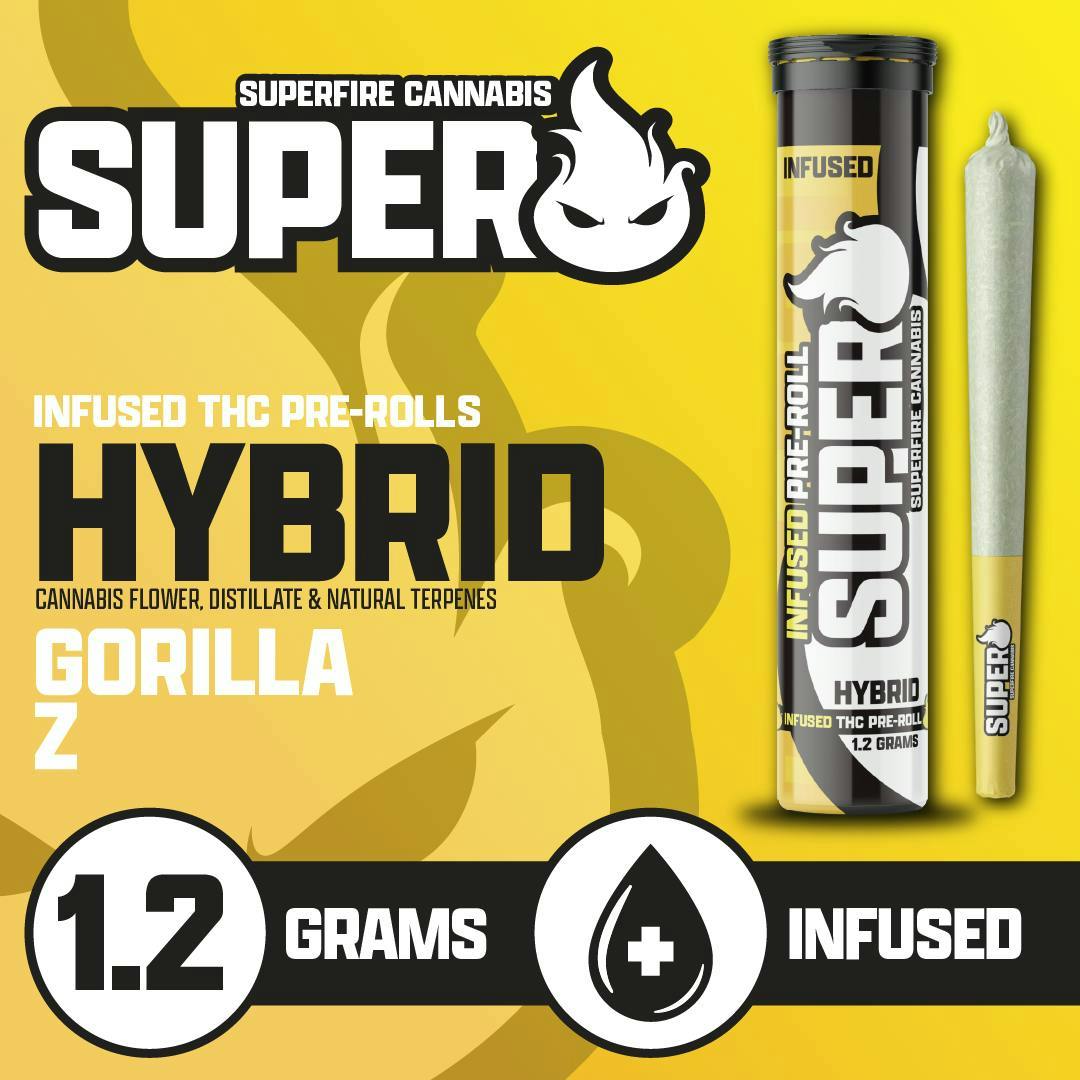 Superfire - Blue Razz Gas - Infused - 1.2g - 1.2g by Superfire