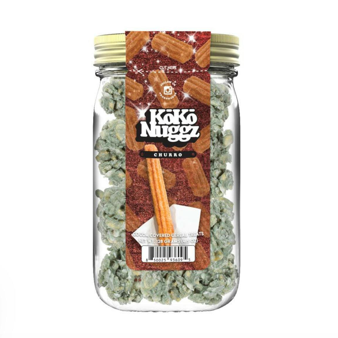 Koko Nuggz - Churro - Chocolate Crispy Treats - 10pk - 100mg