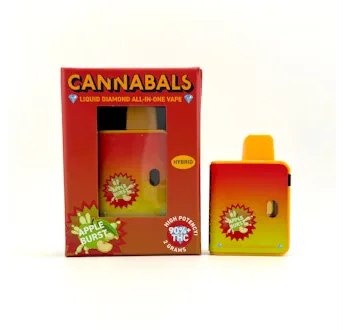 Cannabals - Apple Burst - Liquid Diamond Disposable Vape - 2g - 2g by Cannabals | Buy Online White Plains NY Cannabals - Apple Burst - Liquid Diamond Disposable Vape - 2g - 2g by Cannabals | Buy Online White Plains NY