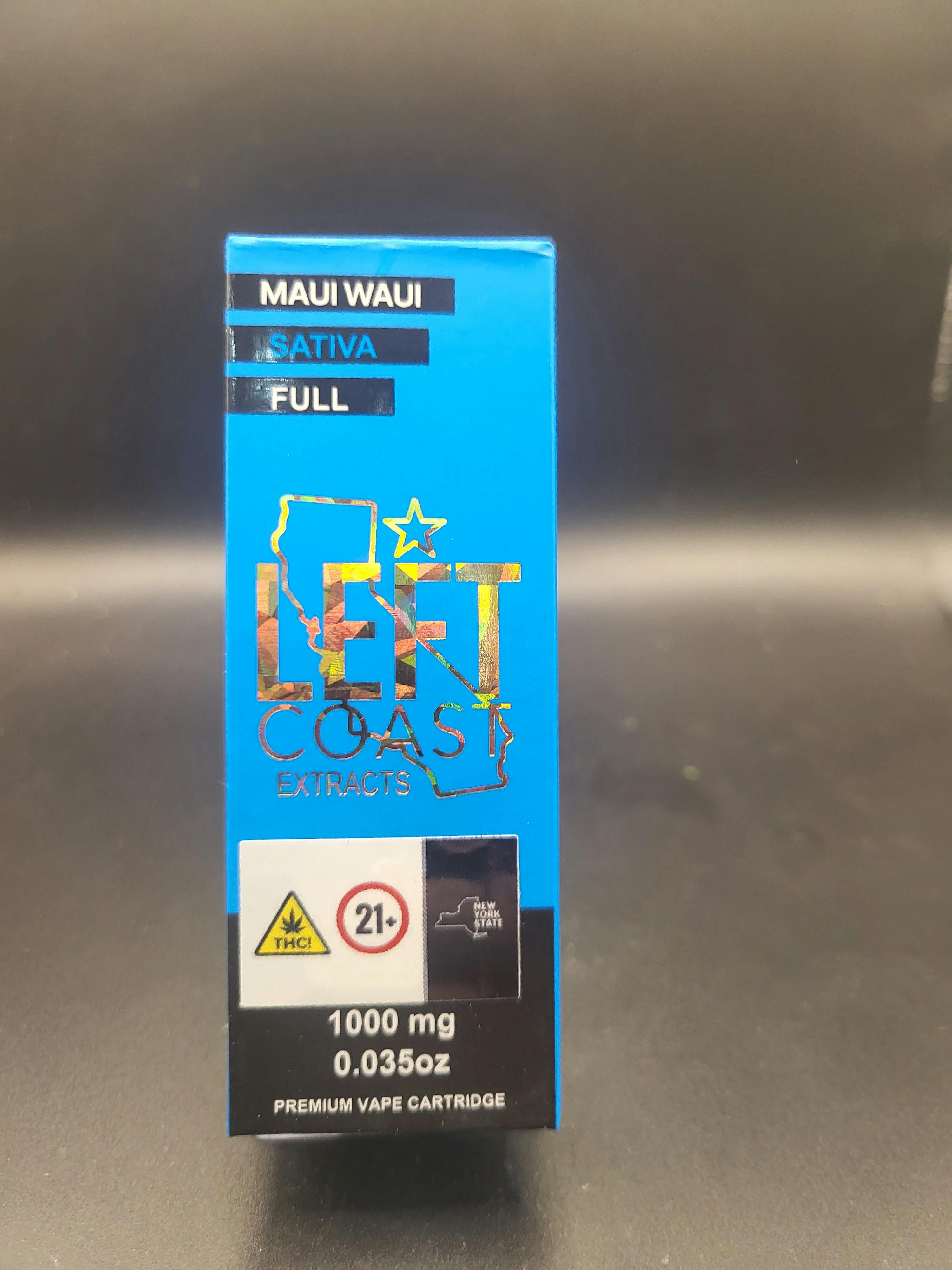Left Coast - Maui Wowie - Liquid Diamonds Vape Cartridge - 1g - 1g