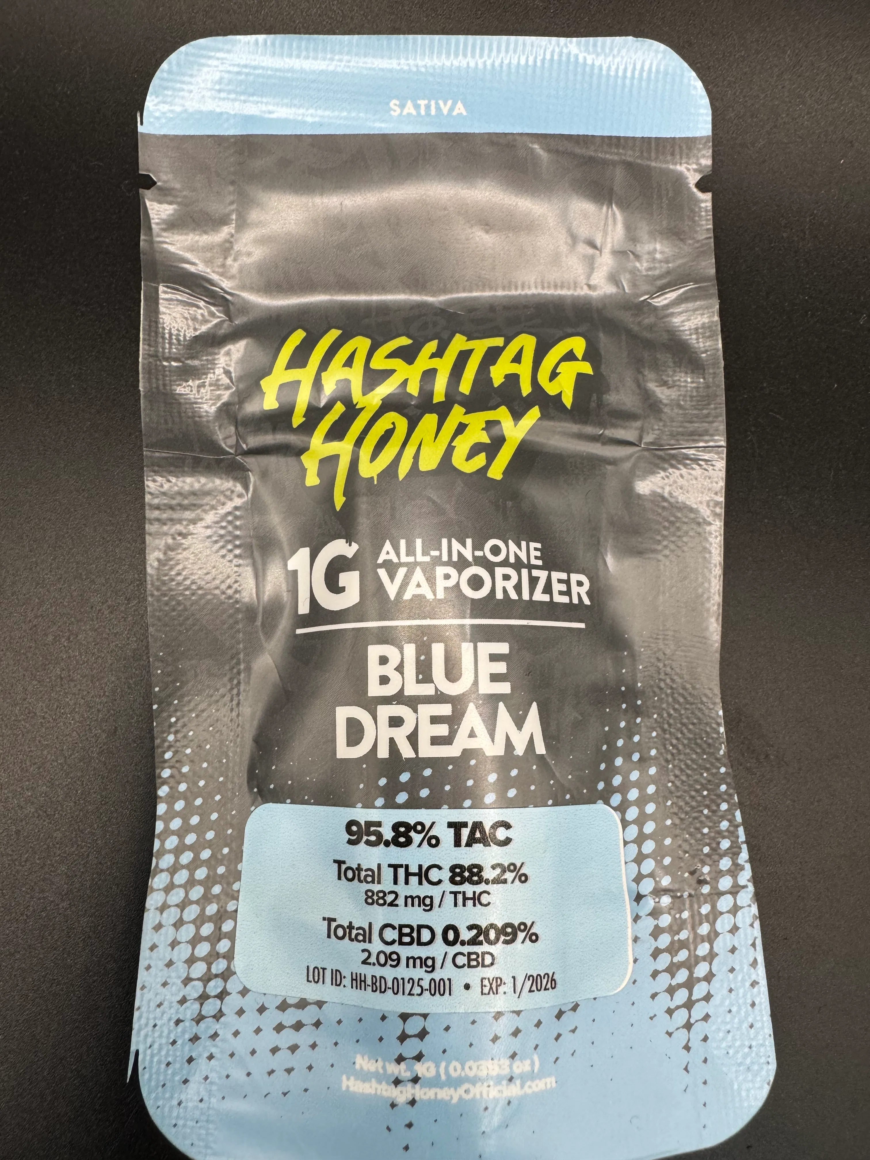 Hashtag Honey - Blue Dream - Disposable Vape - 1g - 1g by Hashtag Honey | Buy Online White Plains NY Hashtag Honey - Blue Dream - Disposable Vape - 1g - 1g by Hashtag Honey | Buy Online White Plains NY