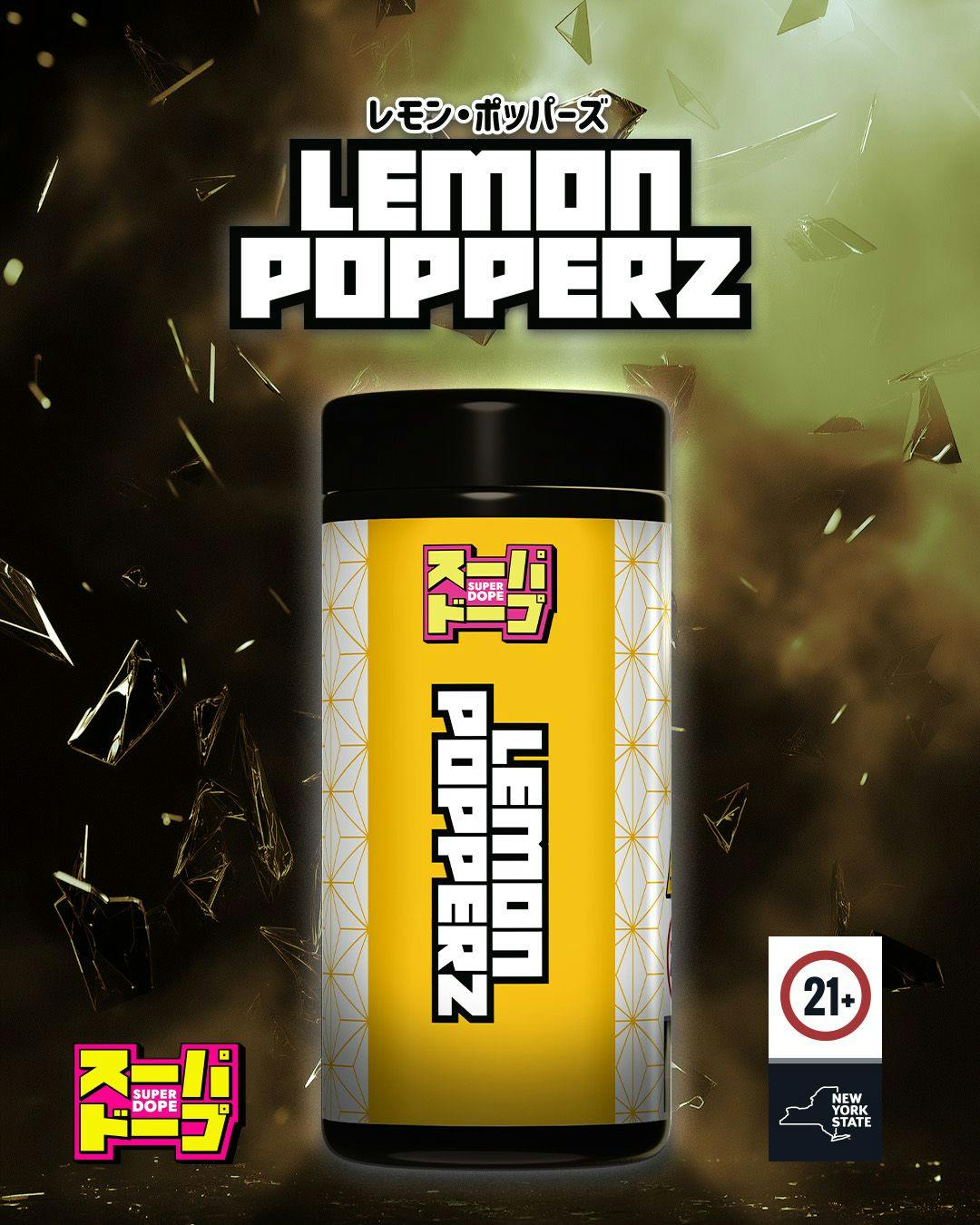 Super Dope - Lemon Popperz (Indoor) - 7g - 7g by Super Dope