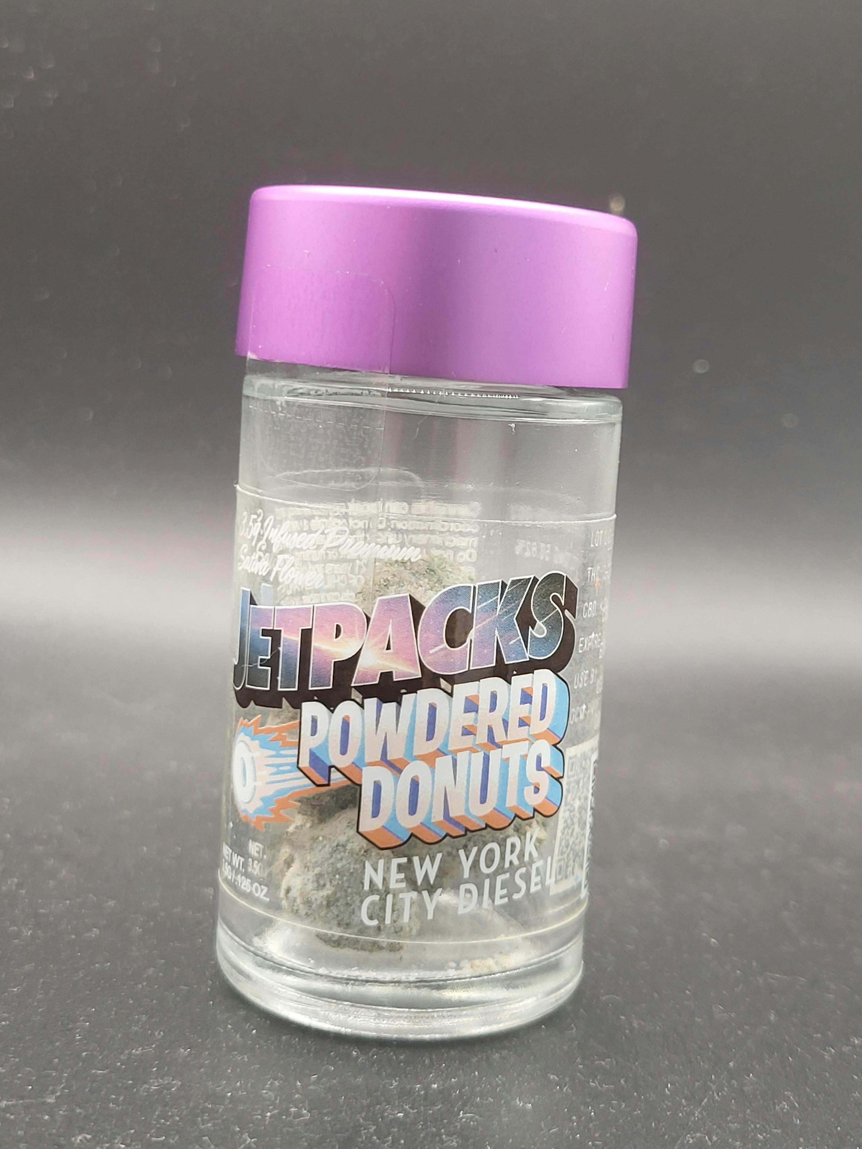 Jetpacks - New York City Diesel Powdered Donuts - Diamond Infused
