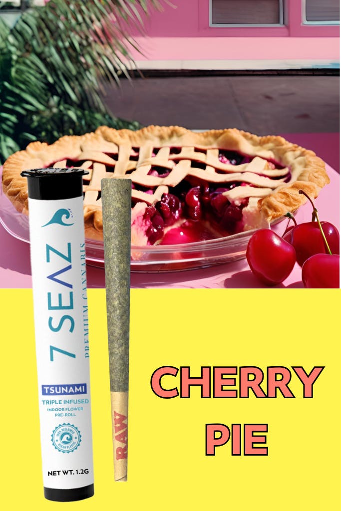 7Seaz - Tsunami - Cherry Pie (Indoor) - Infused - 1.2g - 1.2g by