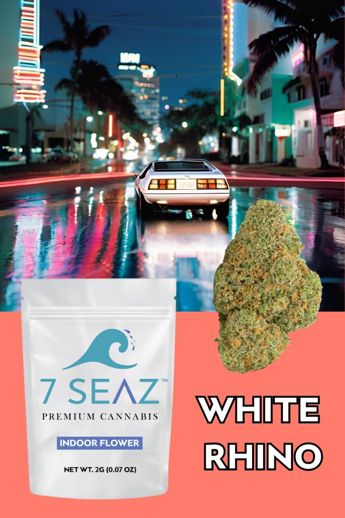 7Seaz - White Rhino (Indoor) - Dub Bag - 2g - 2g by 7Seaz: Buy