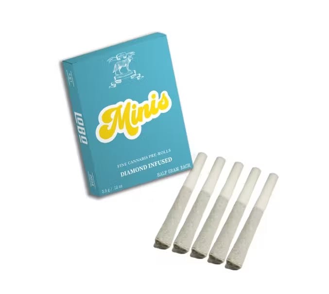 Lobo - Orange Layer Cake - Diamond Infused Minis 5pk - .5g - 2.5g