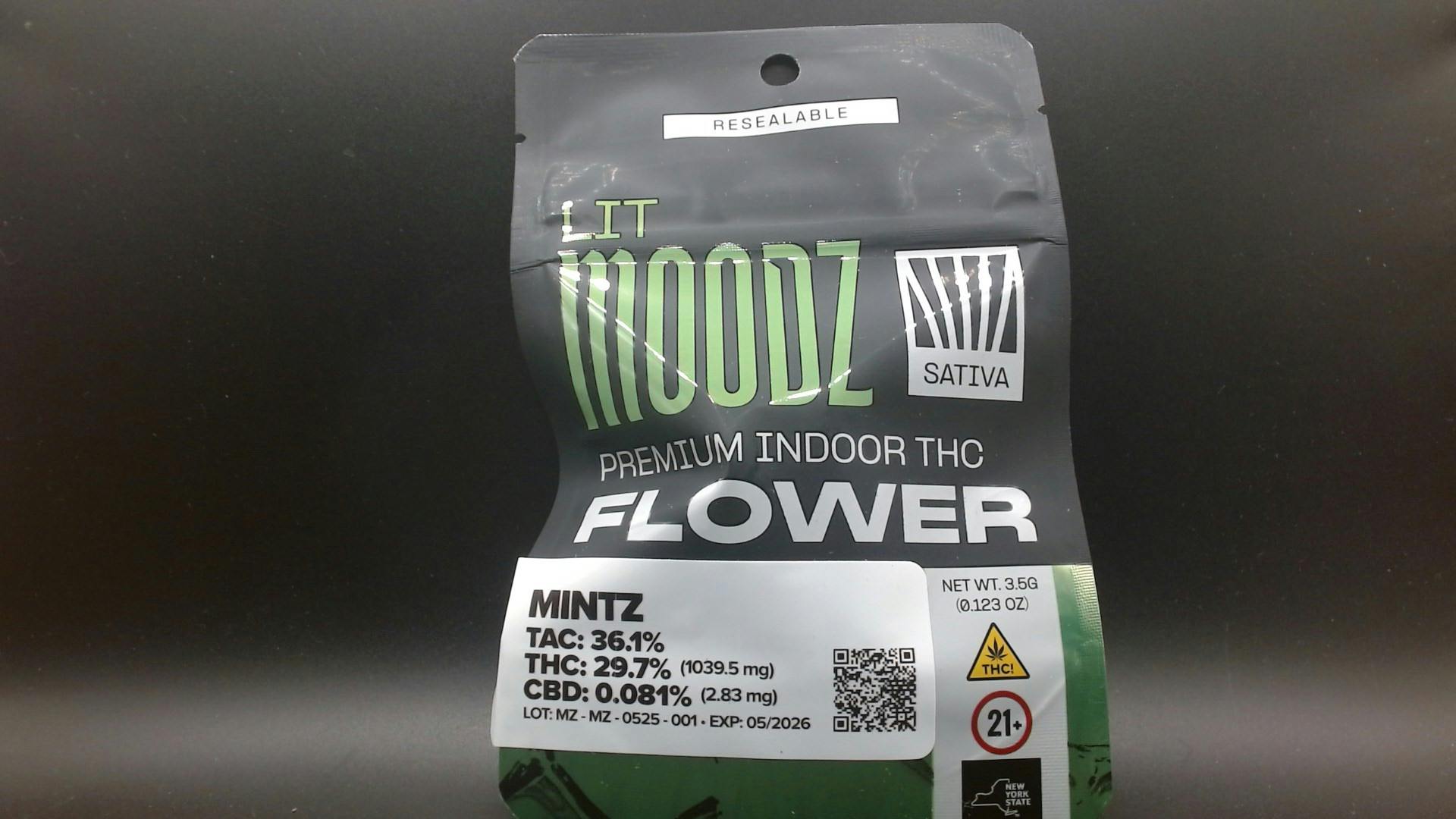Moodz - Mintz (Indoor) - 3.5g - 3.5g by Moodz: Buy Online