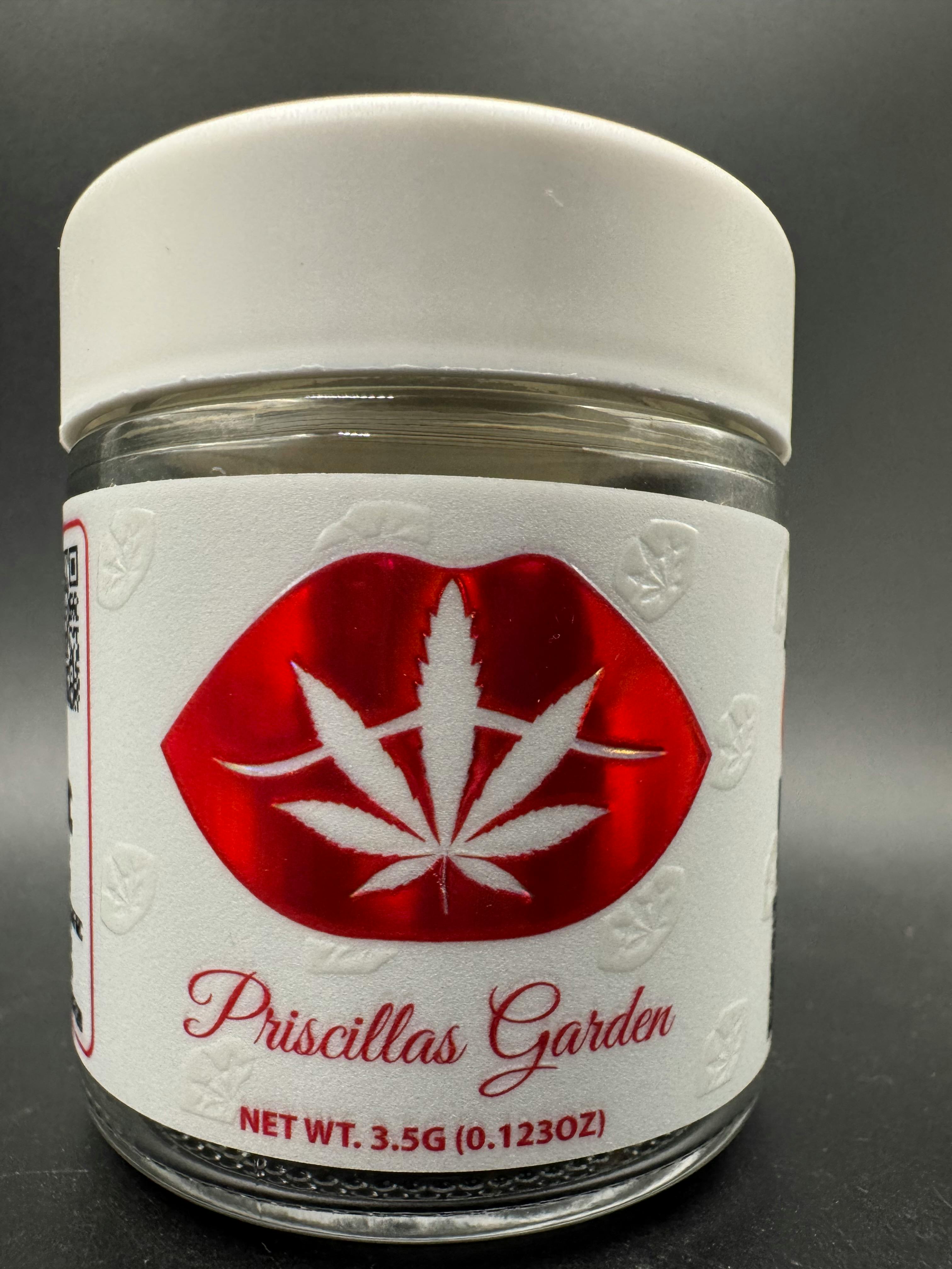 Blue Nerdz Hybrid Flower 3.5g | Priscilla's Garden — White