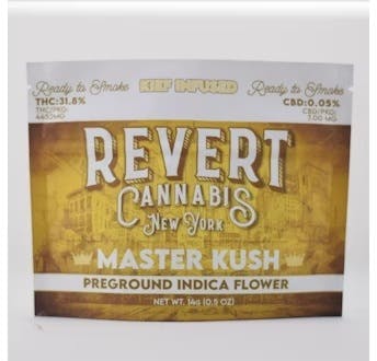 Revert - Granddaddy Purp - Kief Infused Ground Flower - 14g - 14g