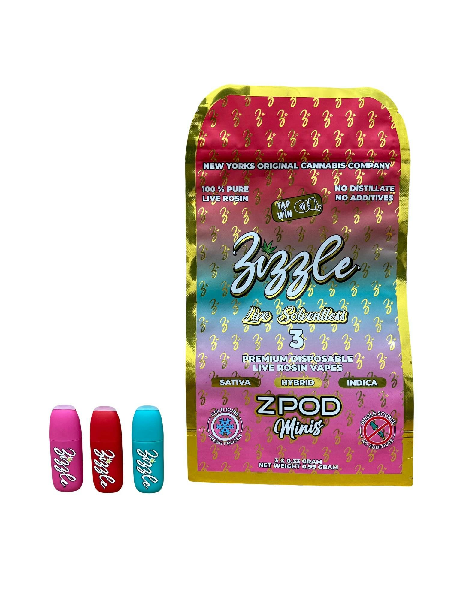 Zizzle - Dantes Inferno/Berberry/Sherbanger - Live Solventless