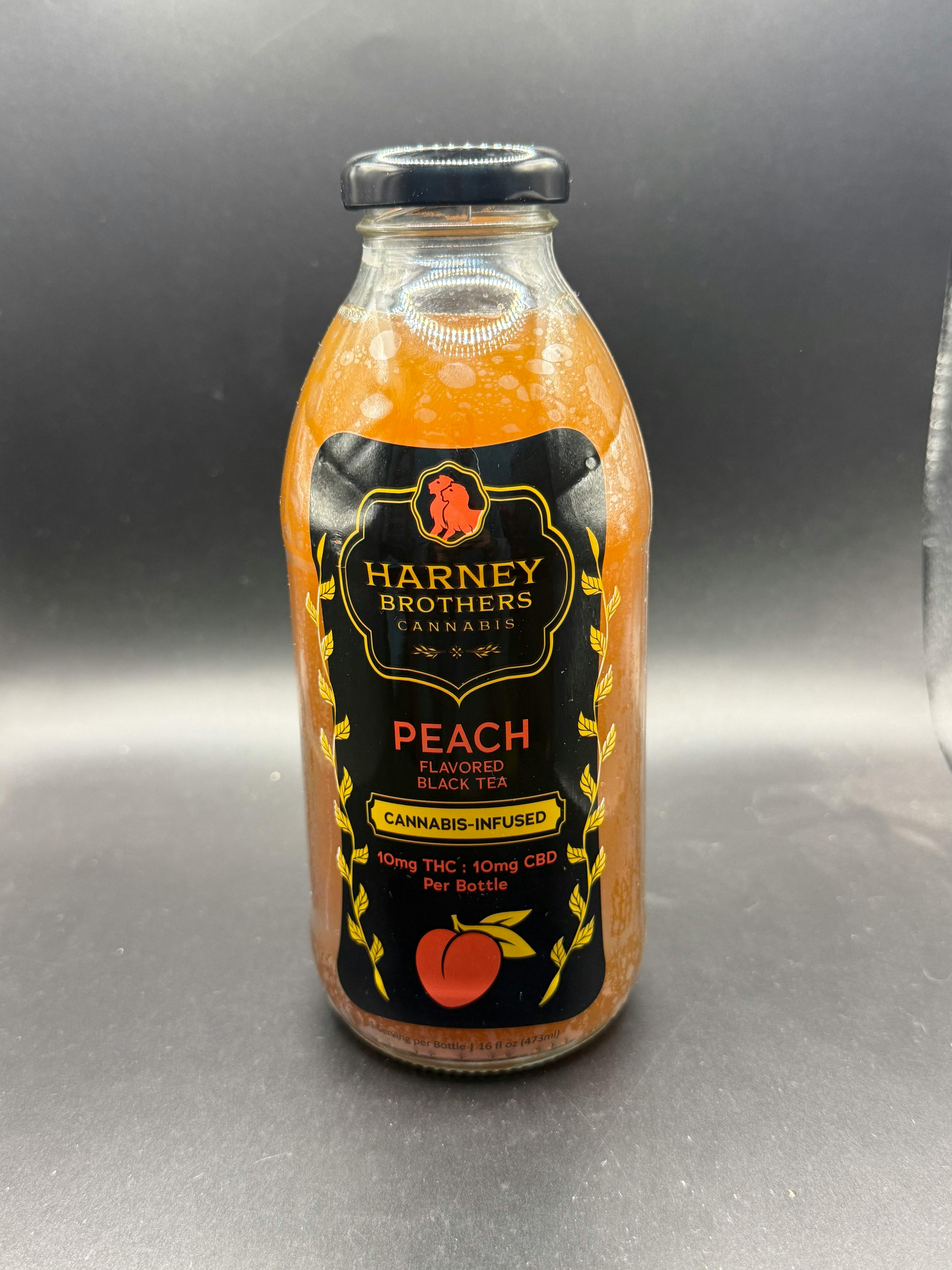 Harney Brothers Cannabis - Peach Black Tea 1:1 THC:CBD - 10mg