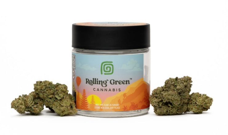 4958762062148 F−21 クルルL グリーン8 103827【キャンセル不可】 Rolling Green Cannabis - Sunset Z*****- 3.5 - 3.5g by Rolling