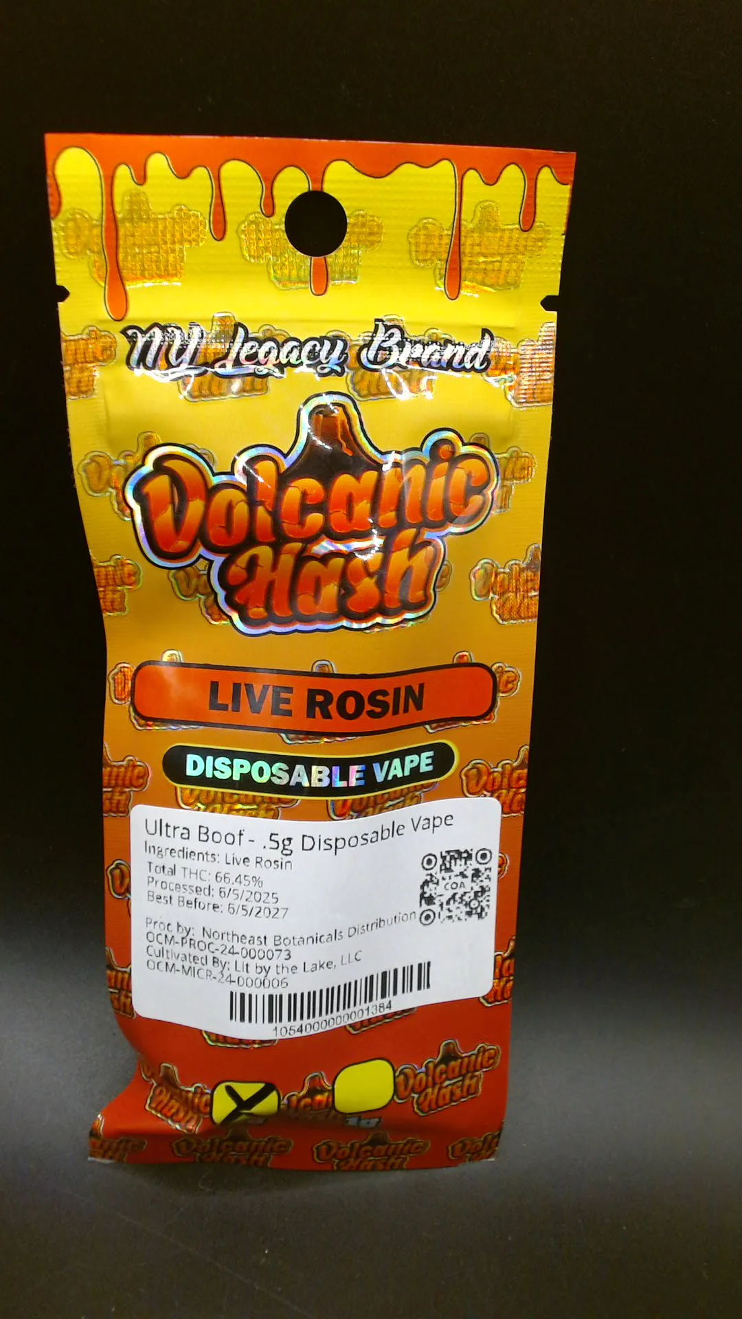 Volcanic Hash - Ultra Boof - Live Rosin Disposable Vape - .5g - 0.5g by Volcanic Hash (Micro) | Buy Online White Plains NY Volcanic Hash - Ultra Boof - Live Rosin Disposable Vape - .5g - 0.5g by Volcanic Hash (Micro) | Buy Online White Plains NY