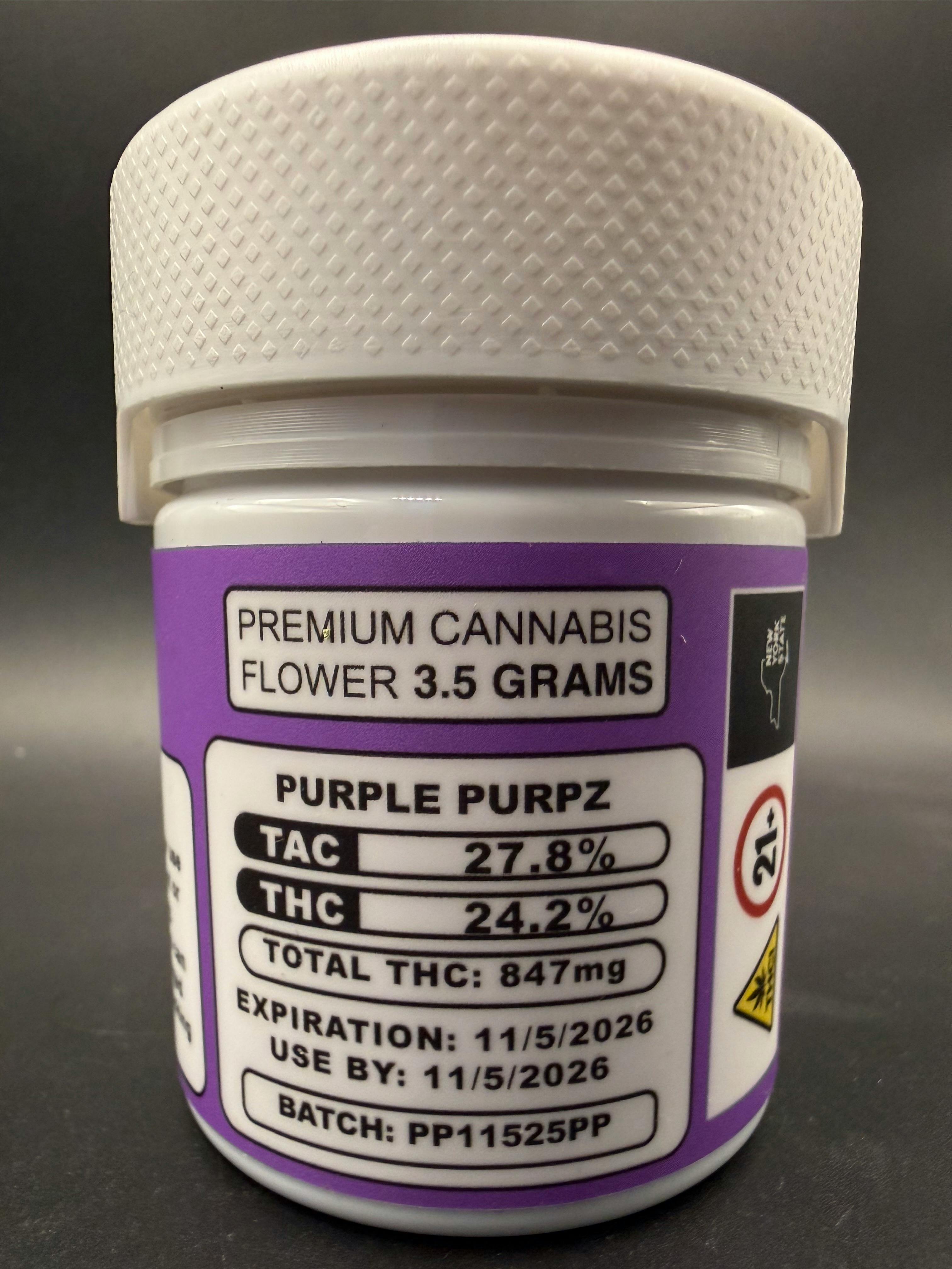 Canna Cruz - Purple Purpz - 3.5g - 3.5g by Canna Cruz | Buy Online