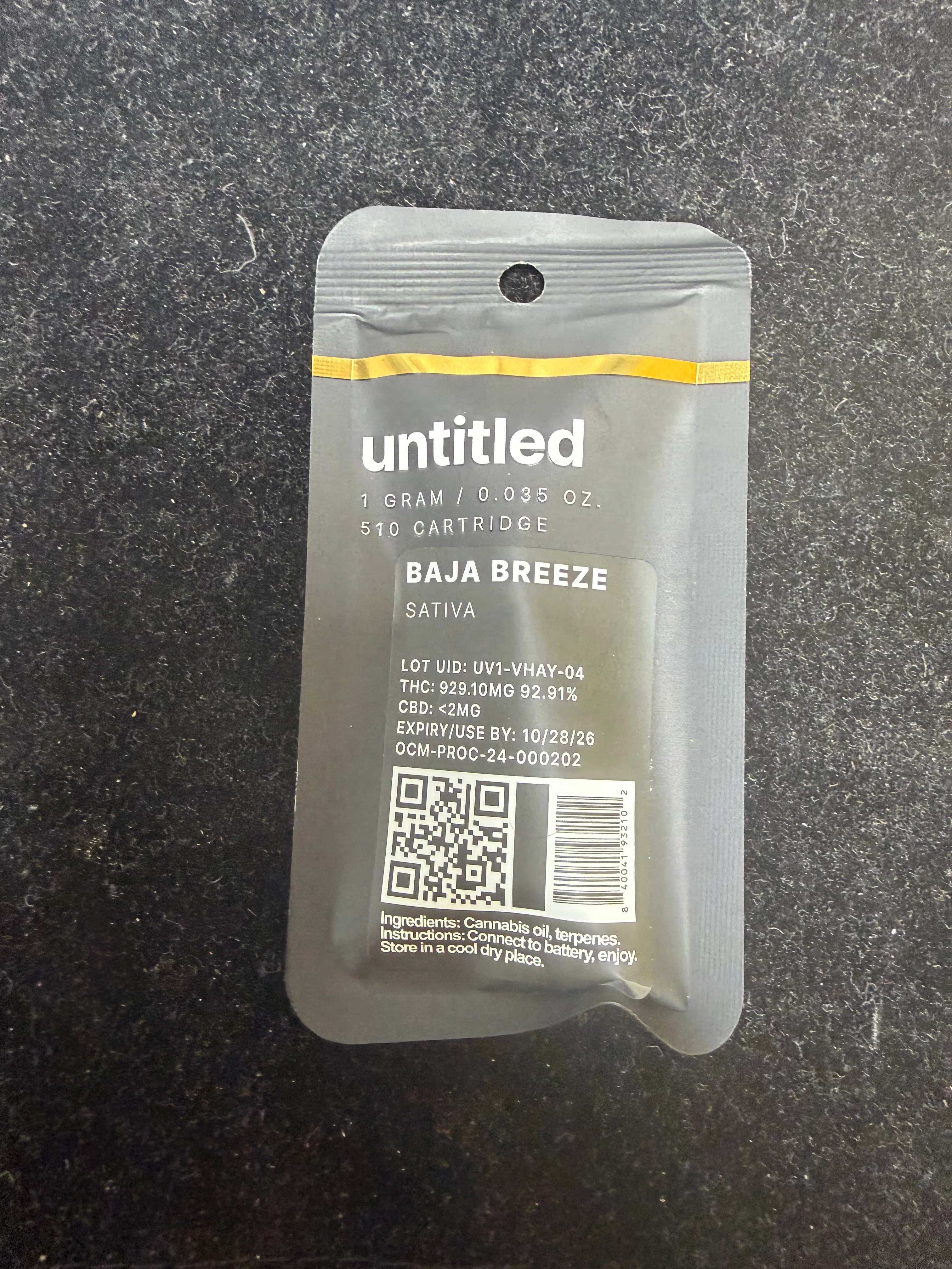 Untitled - Baja Breeze - Vape Cartridge - 1g - 1g by Untitled | Buy Online White Plains NY Untitled - Baja Breeze - Vape Cartridge - 1g - 1g by Untitled | Buy Online White Plains NY