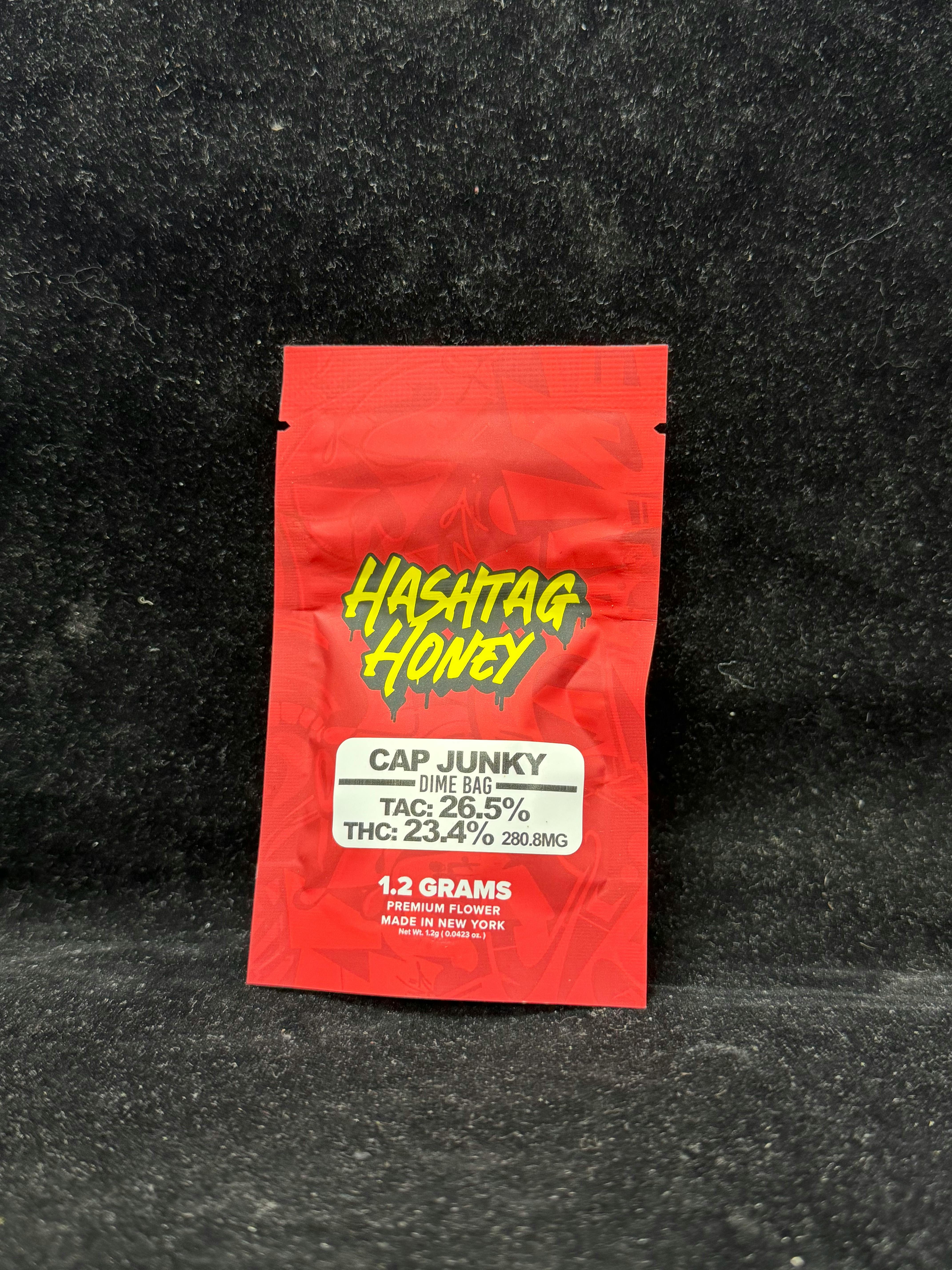 Hashtag Honey - Cap Junky - Dime Bag - 1.2G - 1g by Hashtag Honey