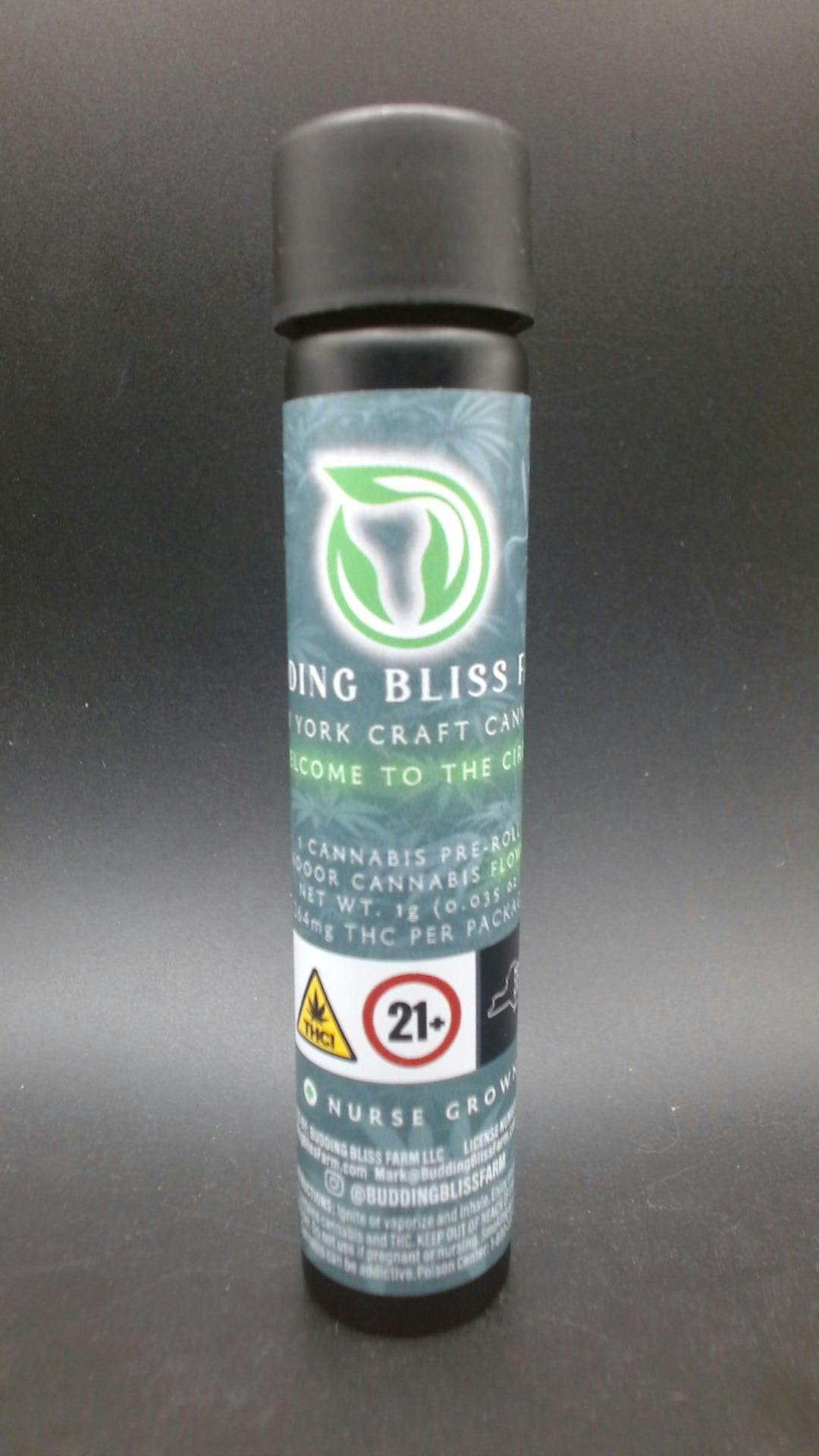 Budding Bliss Farms - Blue Zushi (Indoor) - 1g - 1g by Budding