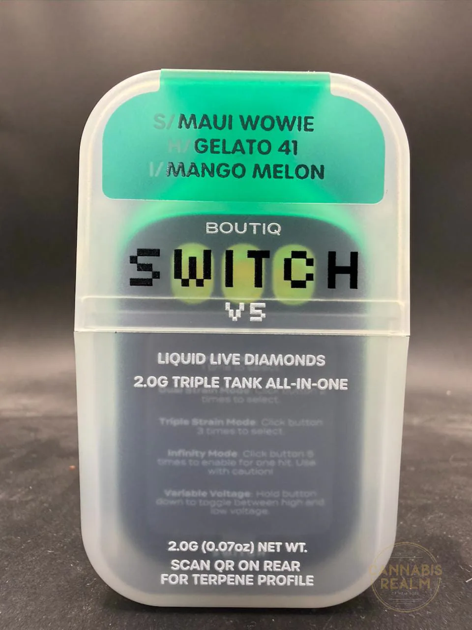 Boutiq - Maui Wowie / Gelato 41 / Mango Melon - Tri-Chamber Switch - Liquid Diamonds Disposable Vape - 2g - 2g by Boutiq | Buy Online White Plains NY Boutiq - Maui Wowie / Gelato 41 / Mango Melon - Tri-Chamber Switch - Liquid Diamonds Disposable Vape - 2g - 2g by Boutiq | Buy Online White Plains NY