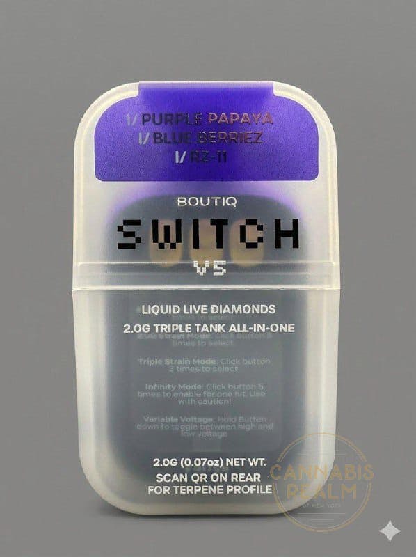 Bijou⭐︎ Boutiq -Purple Papaya / Blue Berriez / RZ-11 - Tri-Chamber Switch