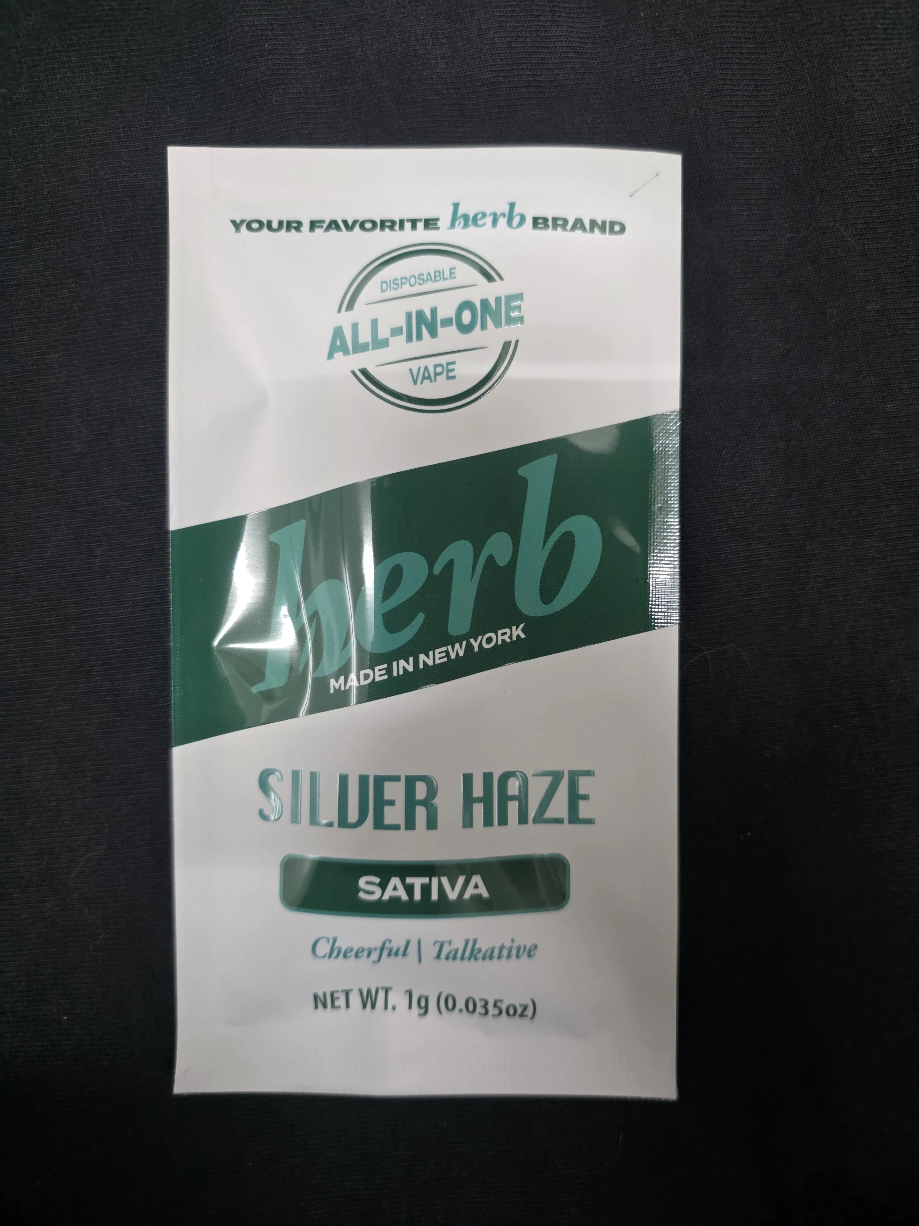 Herb - Silver Haze - Disposable Vape - 1g - 1g by Herb | Buy Online White Plains NY Herb - Silver Haze - Disposable Vape - 1g - 1g by Herb | Buy Online White Plains NY