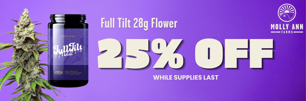 Full Tilt 28g Flower 25% OFF