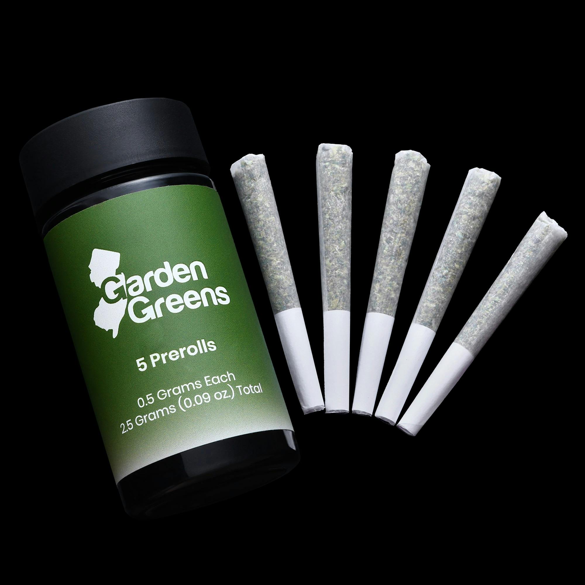 Super Lemon Haze | 5PK - 2.5g | Pre Rolls | Garden Greens | Molly