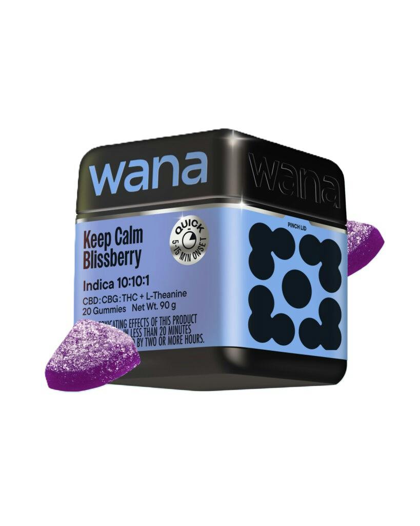 Optimals Keep Calm Blissberry | 10:10:1 CBD:CBG:THC - 20mg
