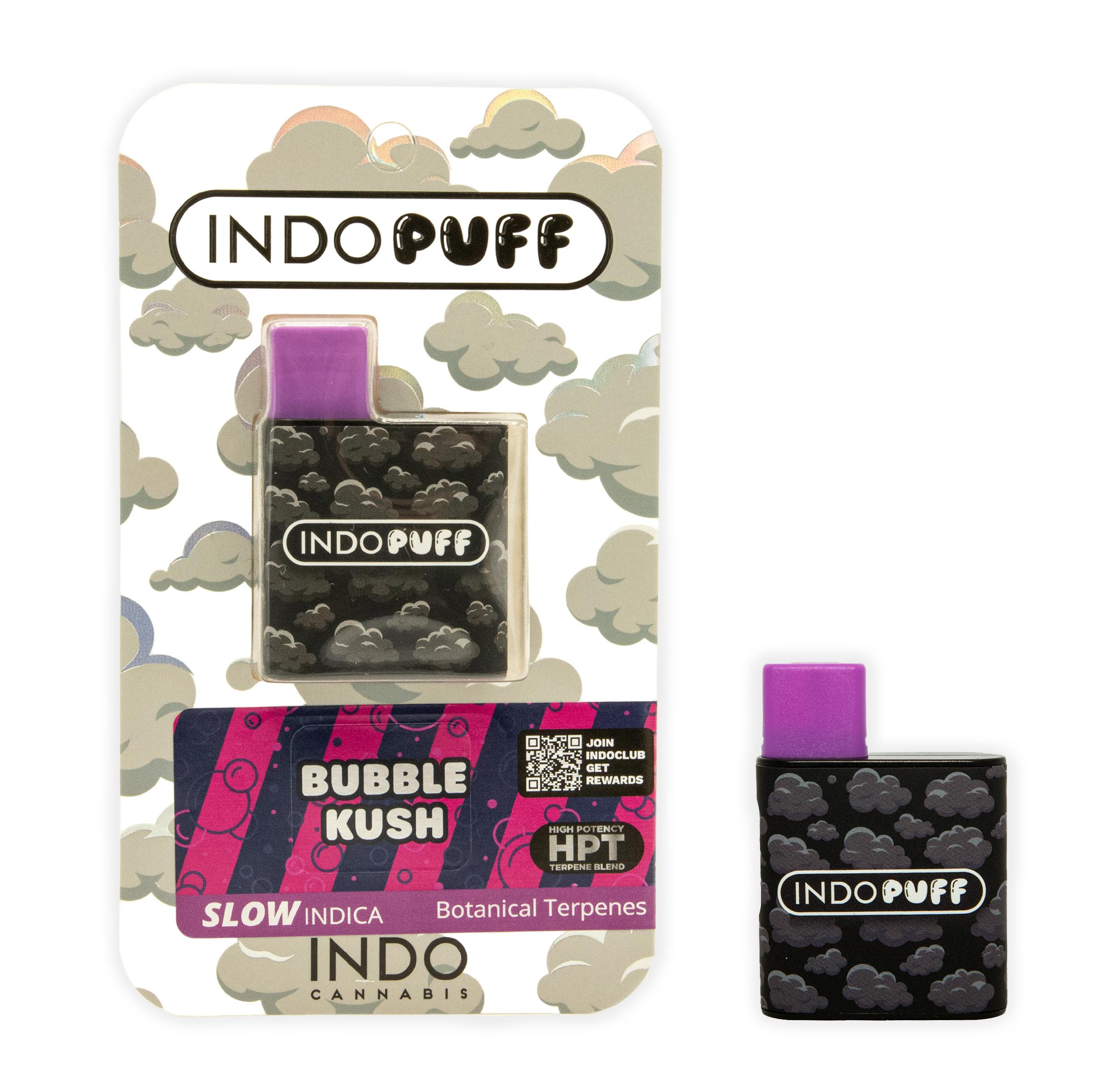 BUBBLE KUSH DISPOSABLE [900MG] - 0.9g | Vaporizers | INDO PUFF