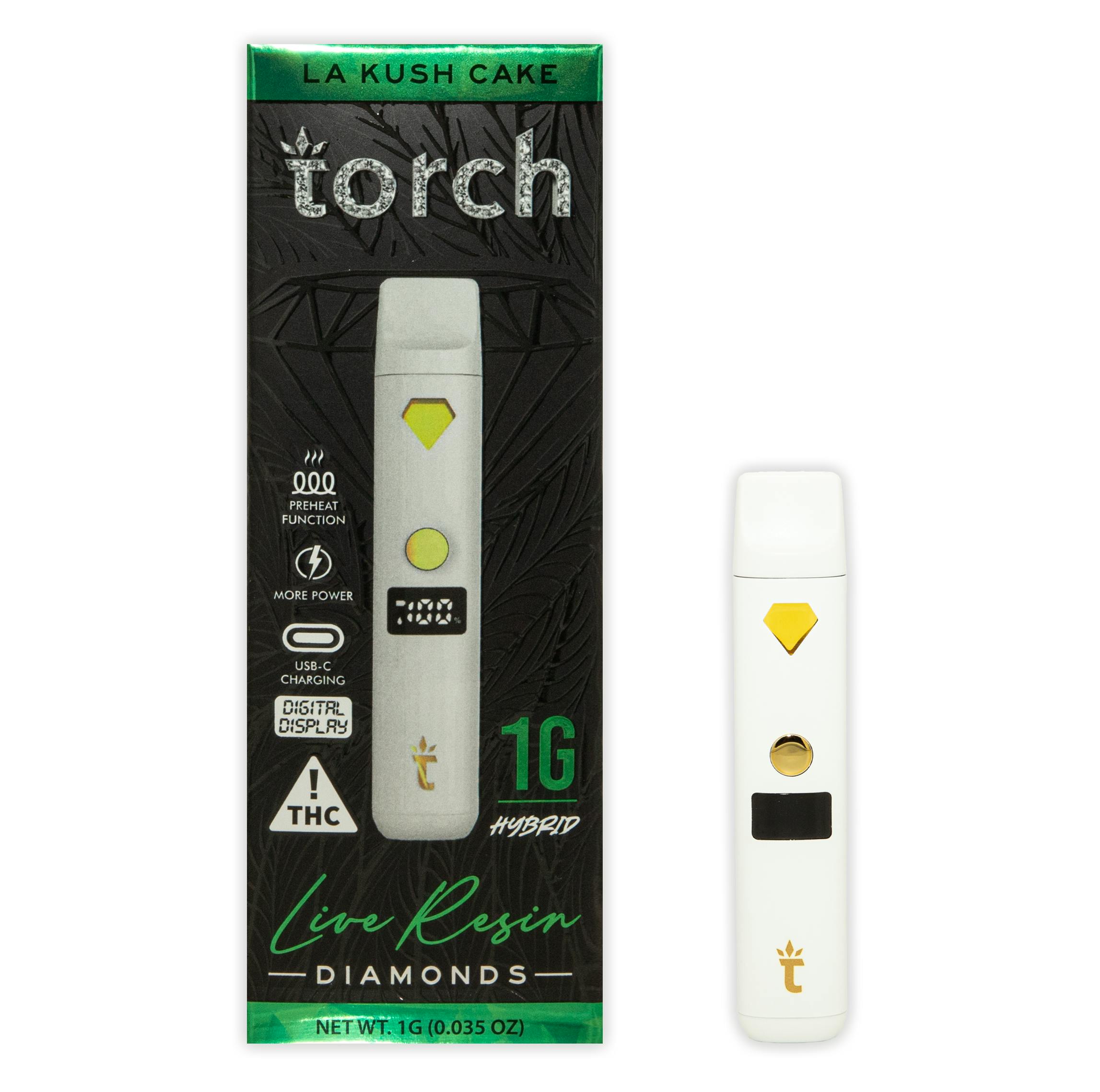 KUSH MINTS LIVE RESIN DISPOSABLE [1000MG] - 1g | Vaporizers | TORCH