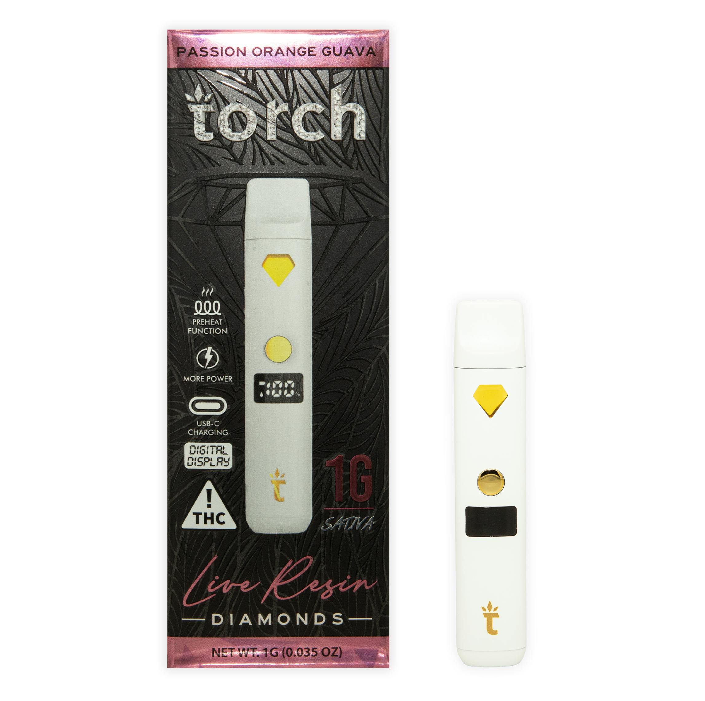 elf bar vape uk Torch Burn Out Blend Black Series Disposable Vape main image 1