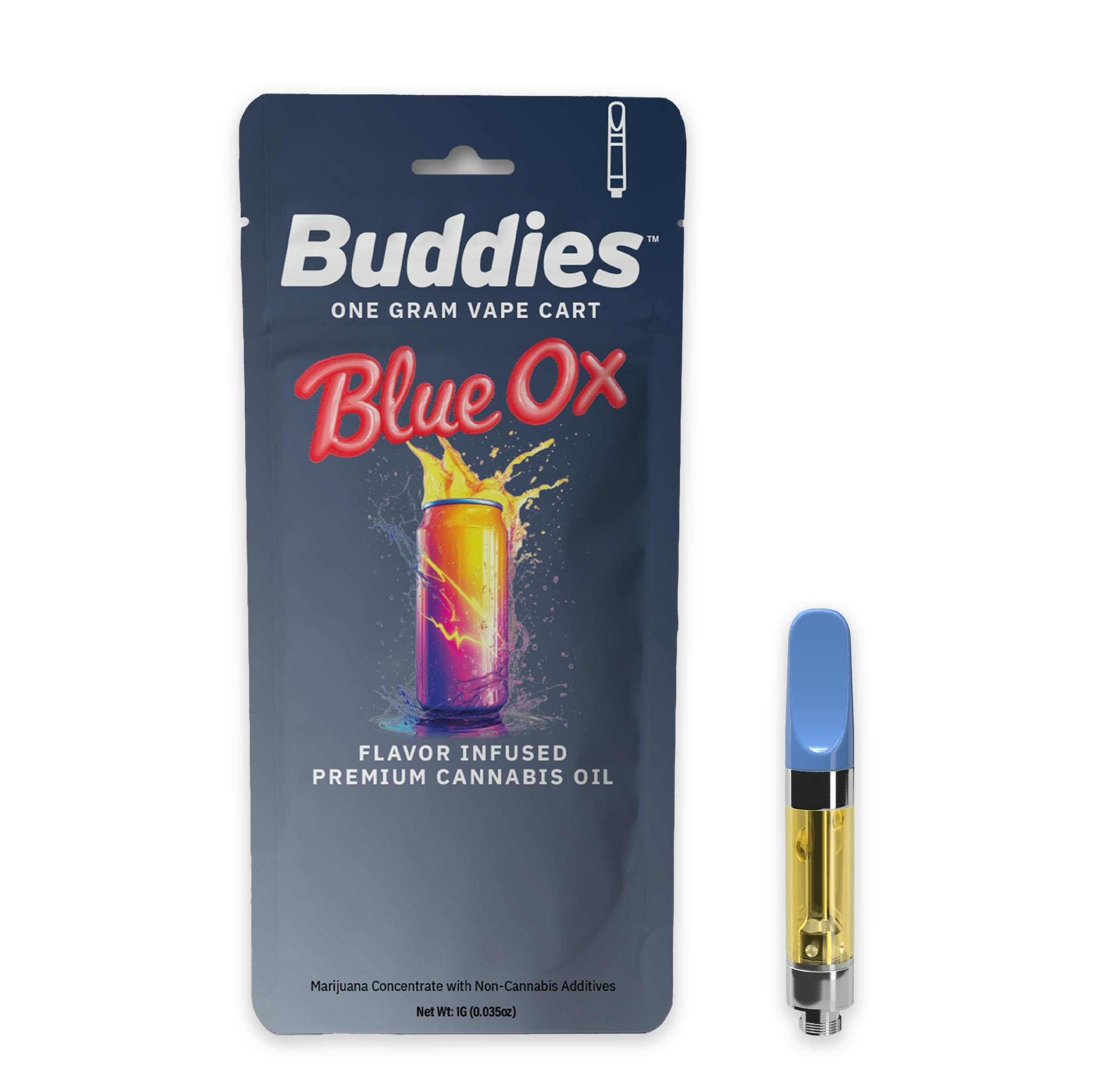 BLUE OX CARTRIDGE [1000MG] - 1g | Vaporizers