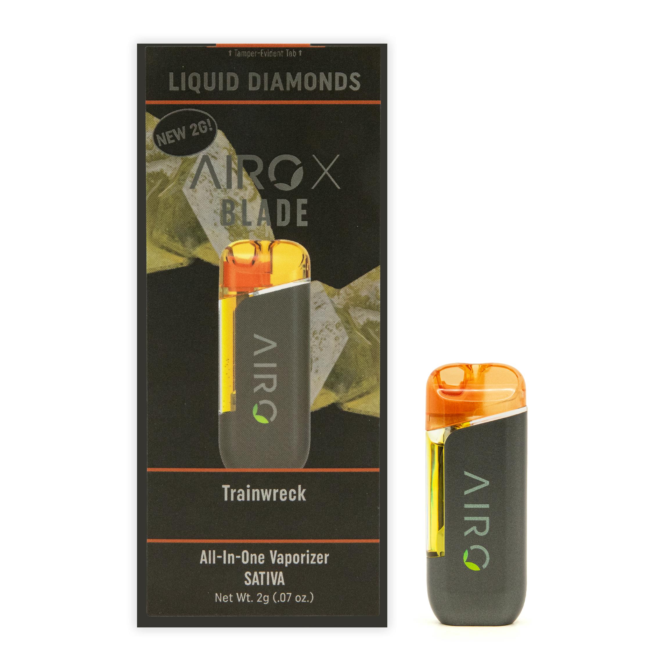 Thc Pods For Vuse Alto VUSE ALTO 4pk Pods TRAINWRECK LIQUID DIAMONDS  DISPOSABLE [2000MG] - 2g | Vaporizers | AIRO BRANDS