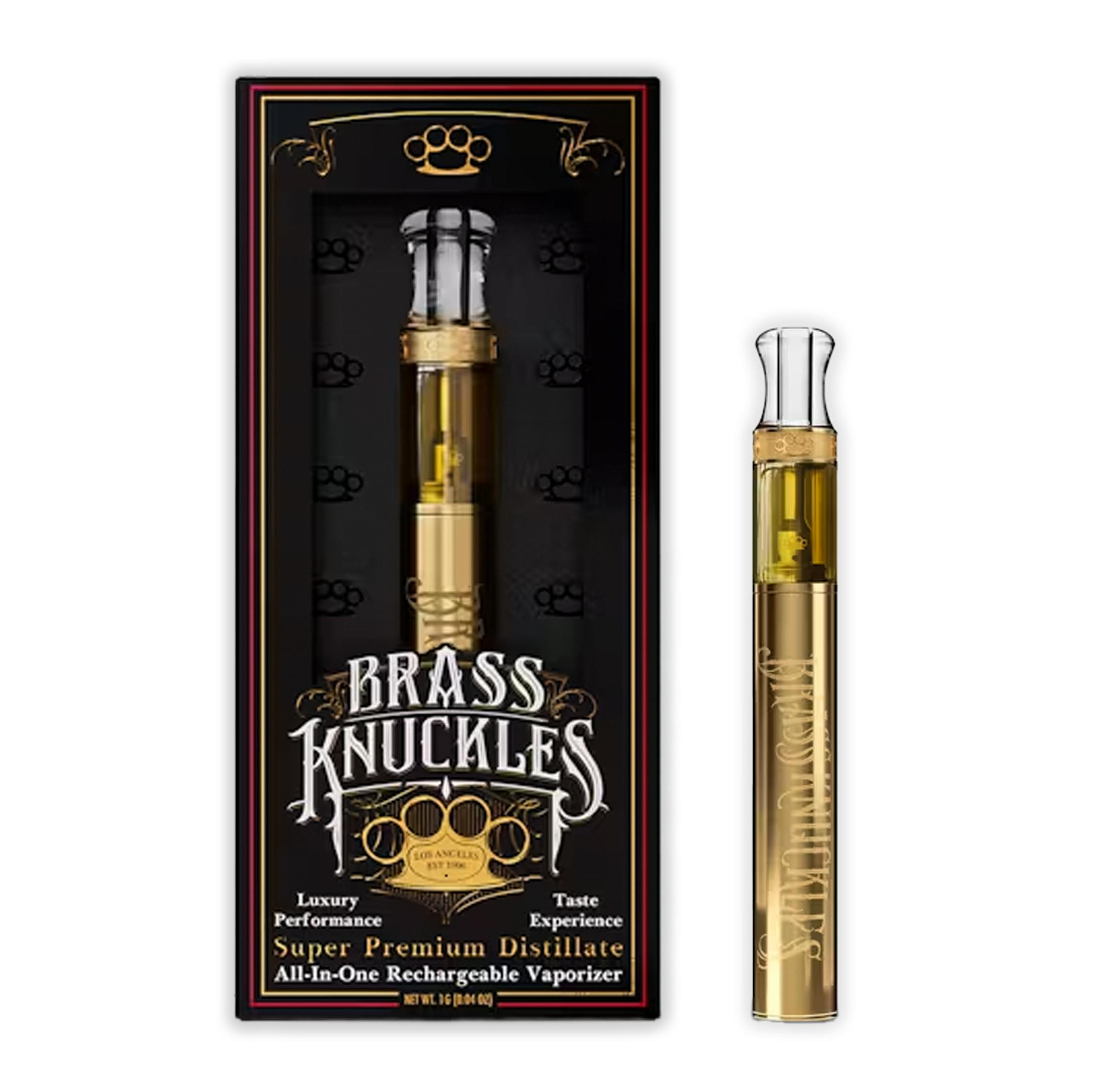 STRAWBERRY COUGH PREMIUM DISPOSABLE [1000MG] - 1g | Vaporizers | BRASS  KNUCKLES
