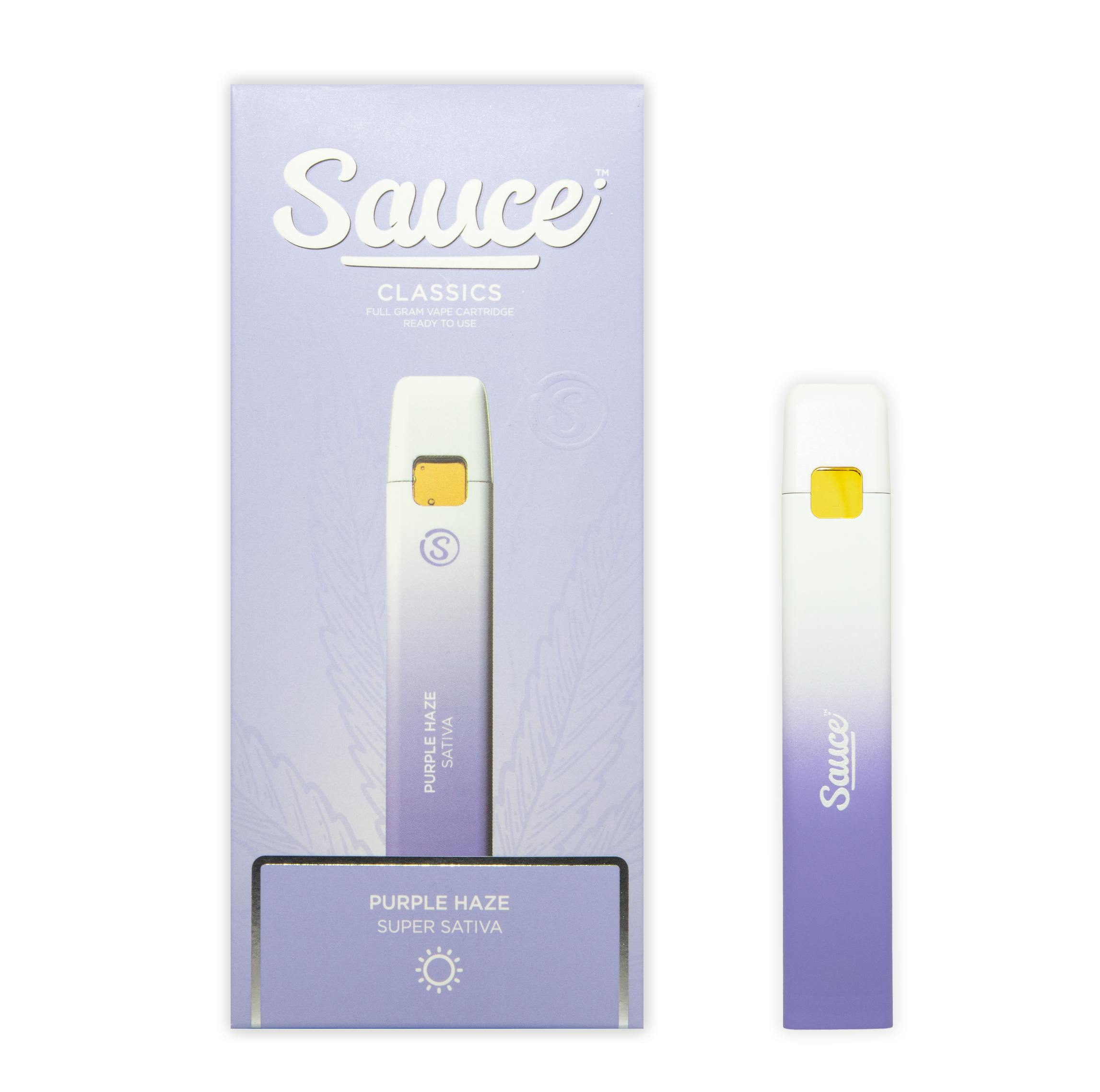 PURPLE HAZE CLASSIC DISPOSABLE [1000MG] - 1g | Vaporizers | SAUCE