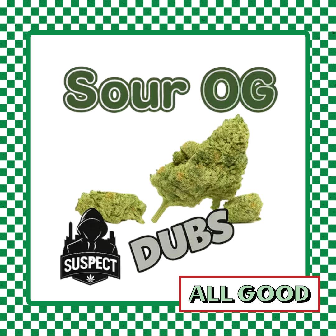 Suspect | Sour OG | Flower | Hybrid | 2g - 2g | Flower | Suspect