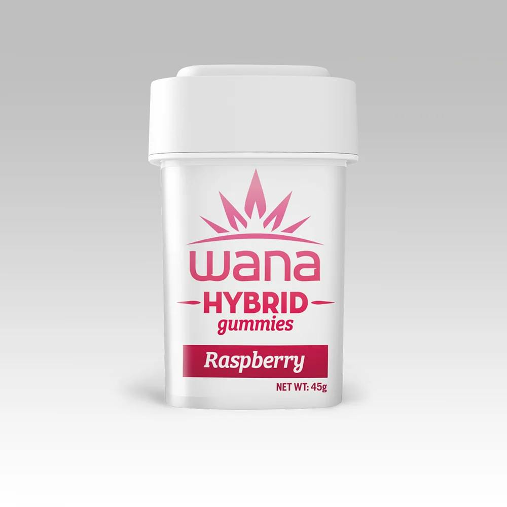 Shop Medical Raspberry Hybrid Gummies - 10 Pack - 0.1g Edibles By Wana ...