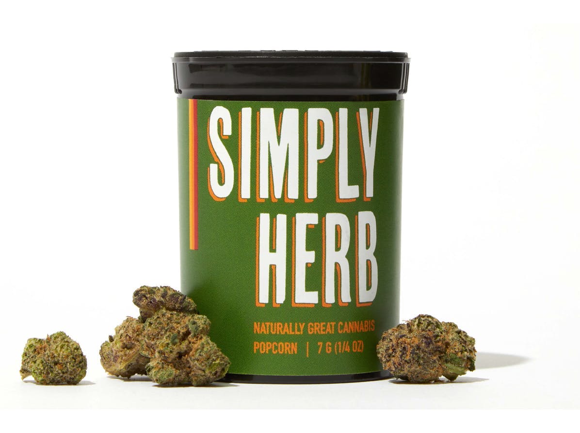 Shop medical Apricot Jet Fuel Popcorn 7g Flower by Simply Herb