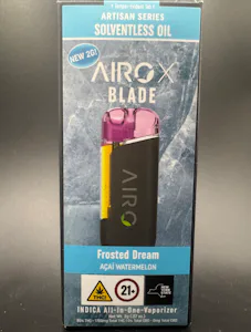 AiroX - Blue Lemonada - Solventless Oil Disposable Vape - 1g - 1g by Airo | Buy Online Rockland County NY AiroX - Blue Lemonada - Solventless Oil Disposable Vape - 1g - 1g by Airo | Buy Online Rockland County NY
