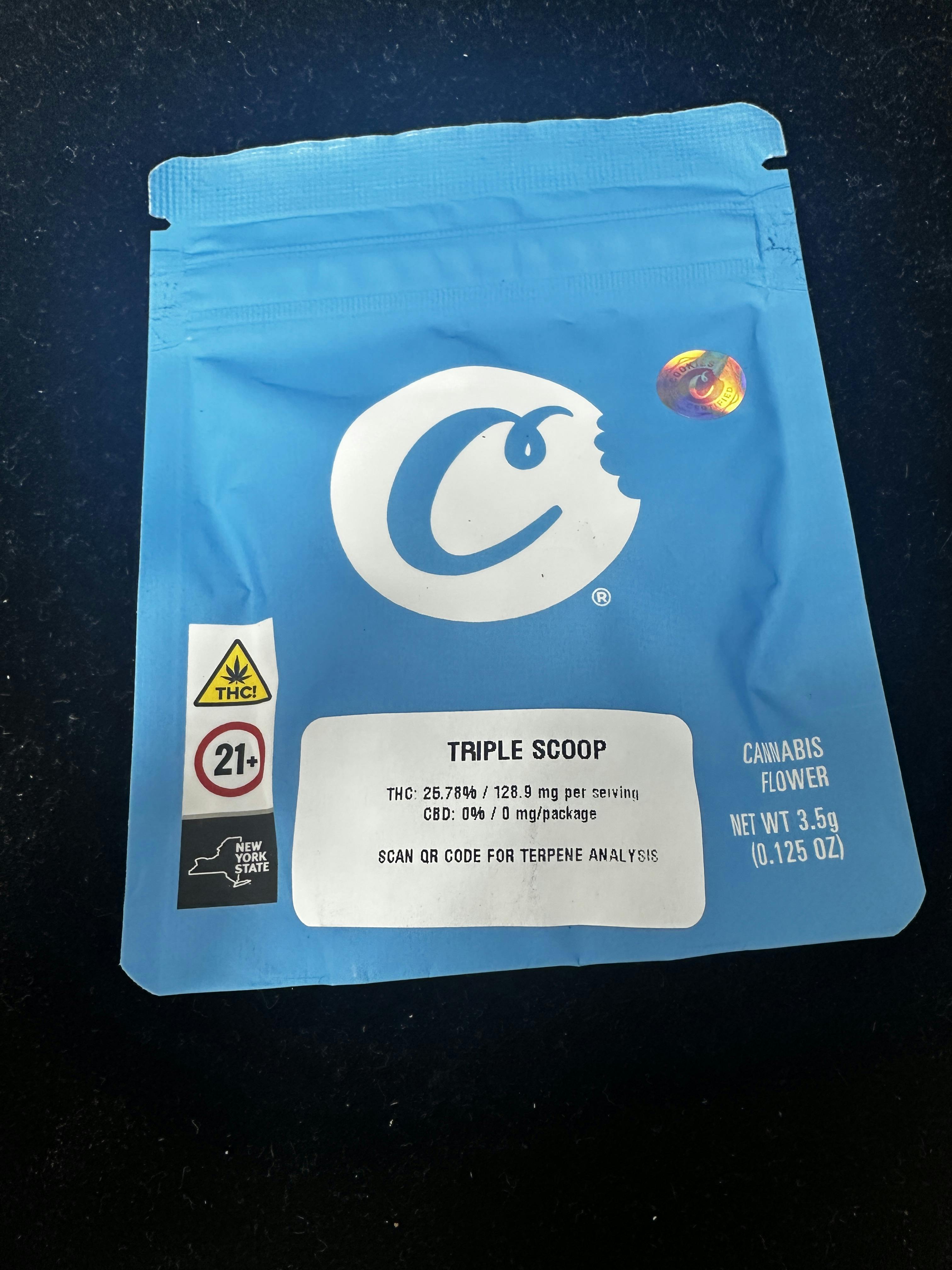 Cookies - Triple Scoop (Indoor) - 3.5g - 3.5g by Cookies: Buy