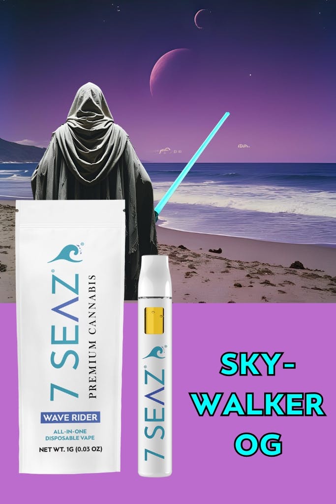 7Seaz - Skywalker OG - Disposable Vape - 1g - 1g by 7Seaz: Buy