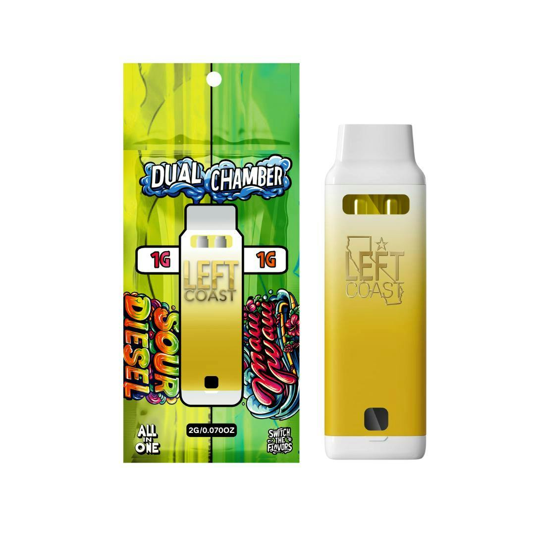 Left Coast - Blue Dream X Monster Cookies - Dual Chamber Liquid