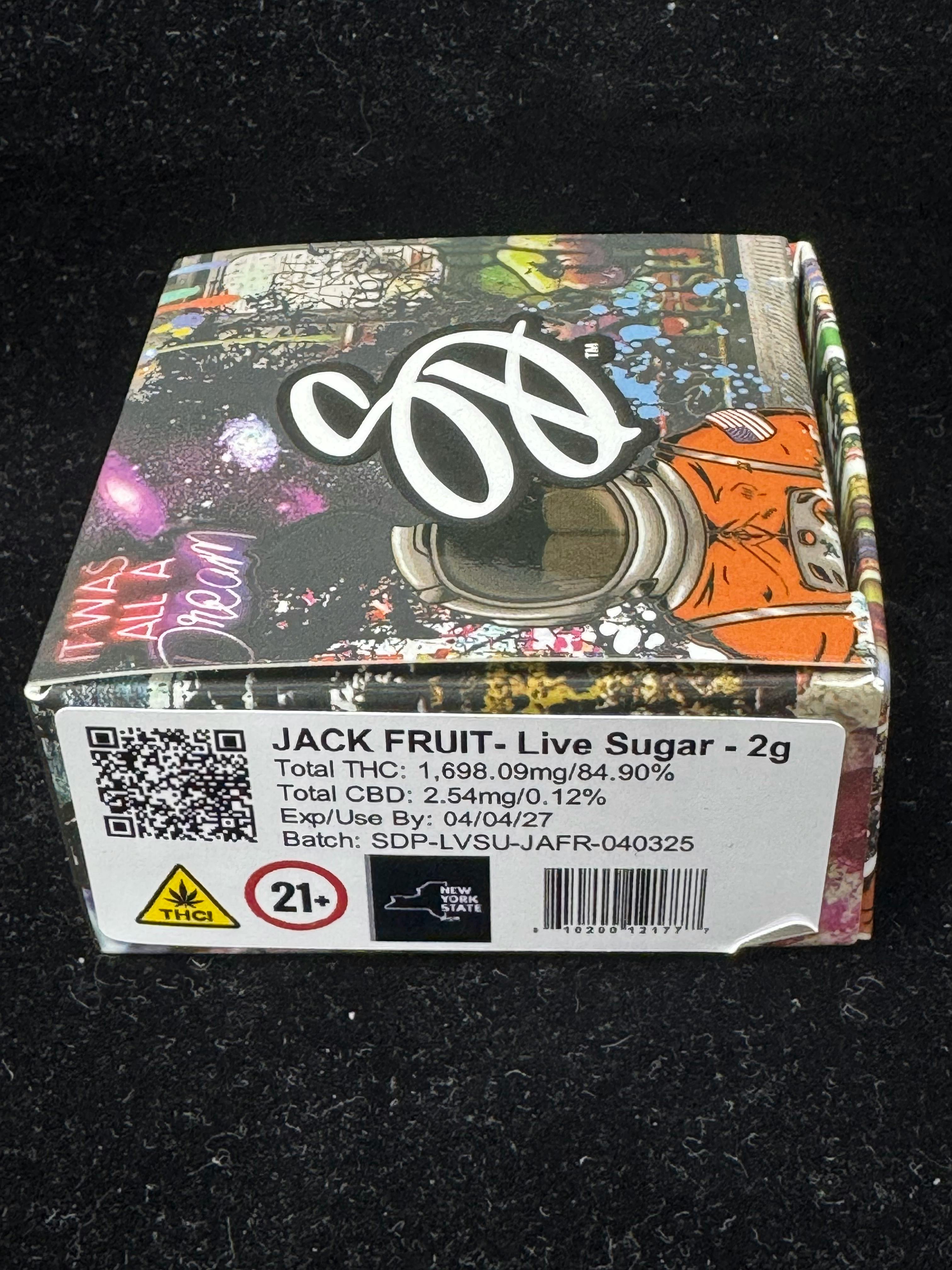 Jack Fruit Sativa Live Sugar 2g So Dope — Spring Valley 糖鎖 
