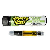 Hashtag Honey - NY Sour Diesel - Vape Cartridge - 1g - 1g by