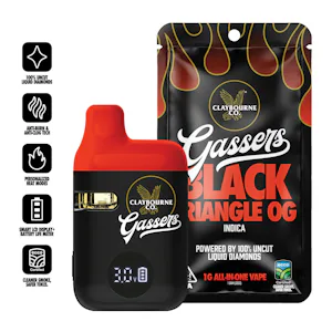 Claybourne Co. - Black Triangle OG - Live Liquid Diamond Disposable Vape- 1g - 1g by Claybourne Co. | Buy Online Rockland County NY Claybourne Co. - Black Triangle OG - Live Liquid Diamond Disposable Vape- 1g - 1g by Claybourne Co. | Buy Online Rockland County NY
