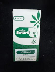 Smart Bud - Blue Dream - Disposable Vape - 1g - 1g by Smart Bud | Buy Online Rockland County NY Smart Bud - Blue Dream - Disposable Vape - 1g - 1g by Smart Bud | Buy Online Rockland County NY