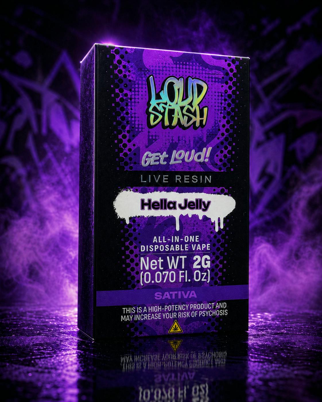 Shop Loud Stash | Hella Jelly | Live Resin | AIO | 2g - 2g in
