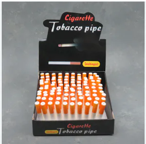 one hitter cigarette pipe Wooden Dugout Self Cleaning Metal Bat Poker Smoking Pipe Kit 3" Ceramic One Hitter Pipe-Cigarette