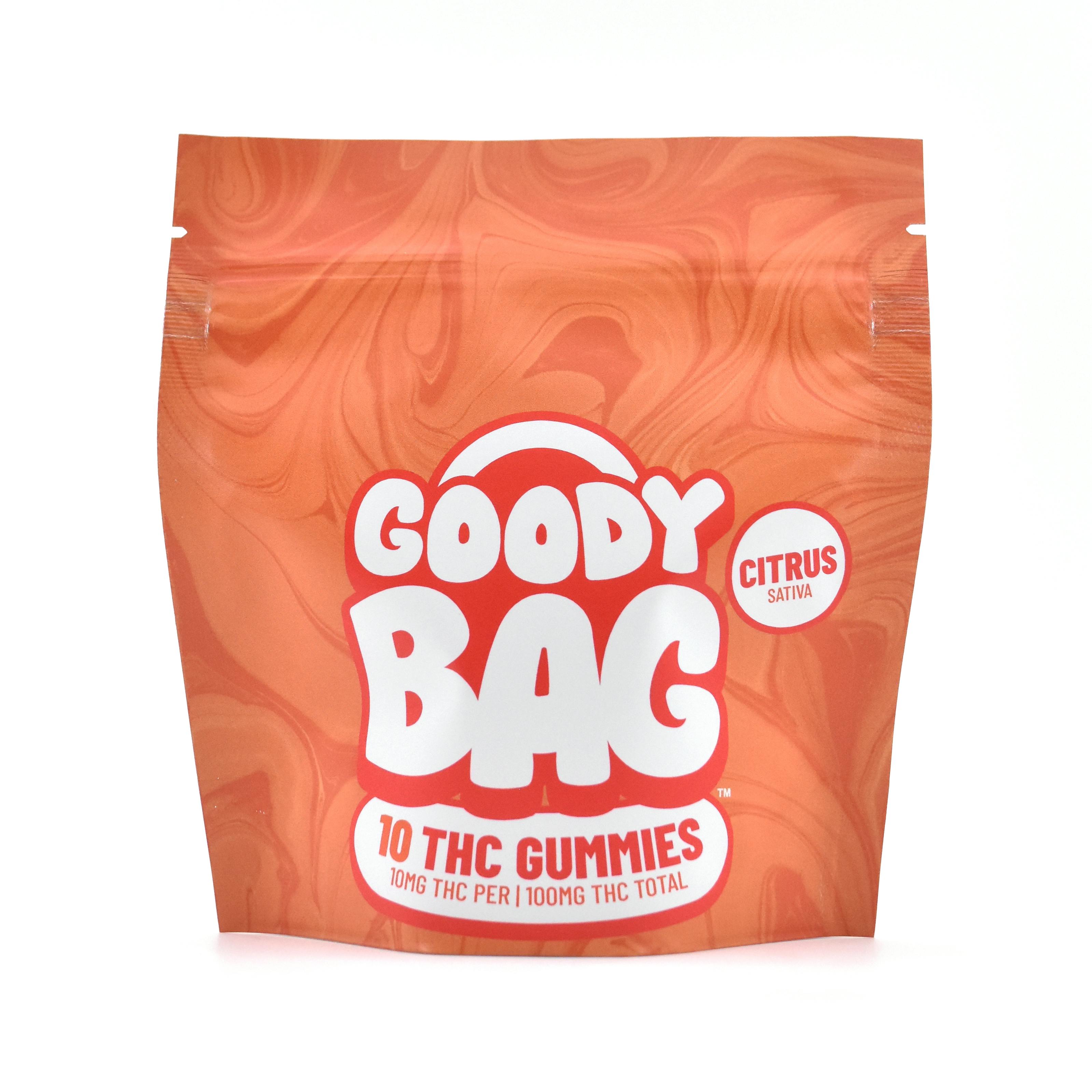 Shop adultuse Citrus Sativa Gummies 10 Pack Edibles by Goody Bag